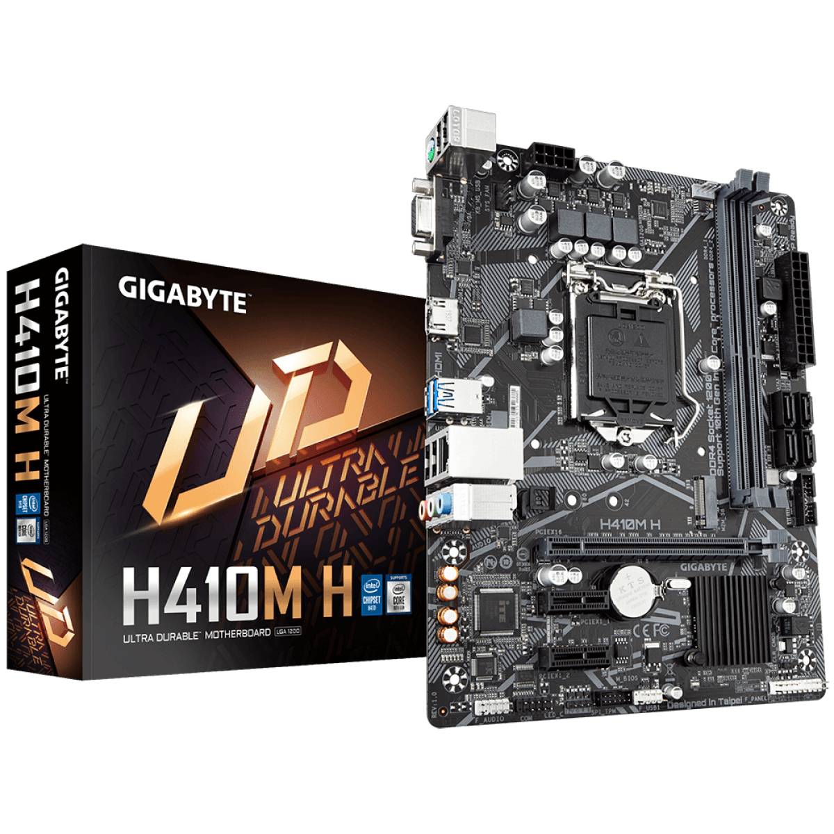 GIGABYTE MOTHERBOARD H410M H - Image 1
