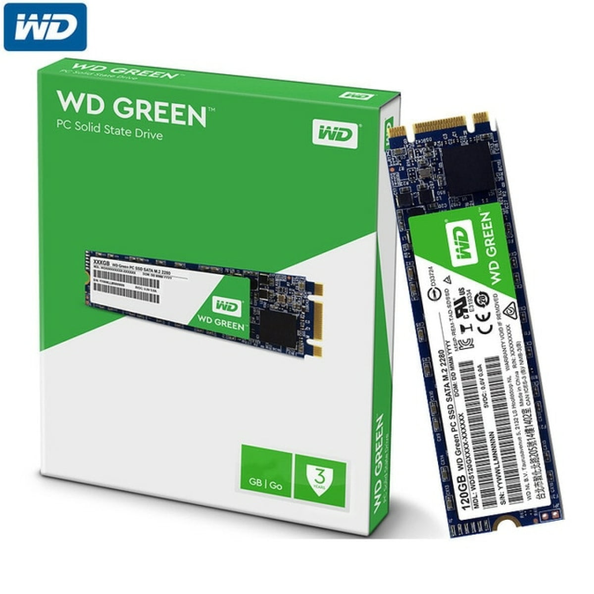 SSD M.2 2280 120GB WD - Image 1