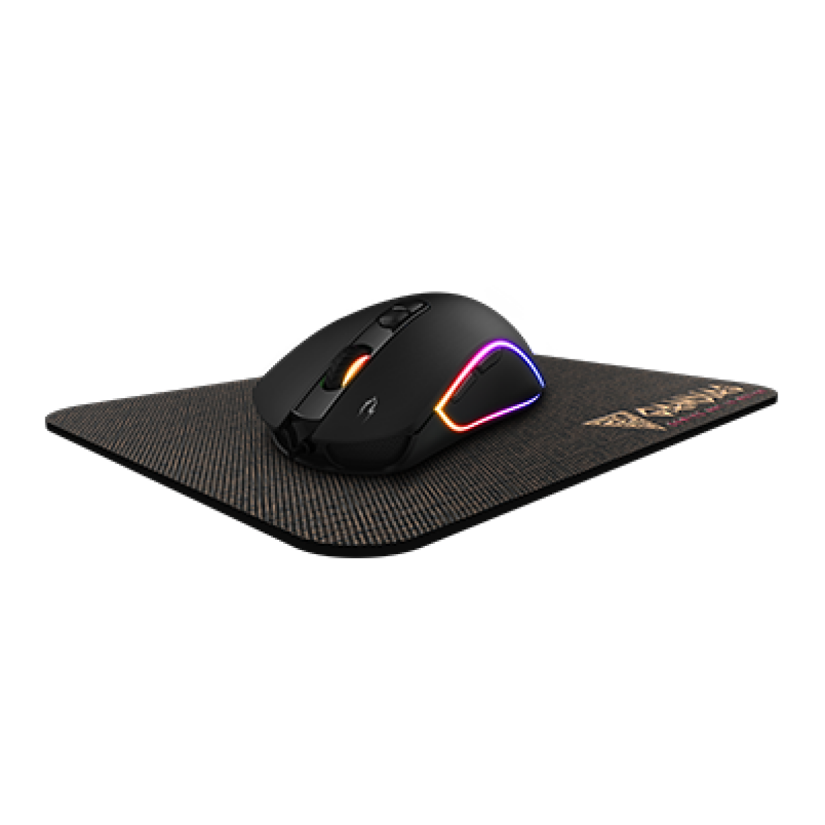 GAMDIAS ZEUS E3 RGB GAMING MOUSE WITH MOUSE MAT - Image 1