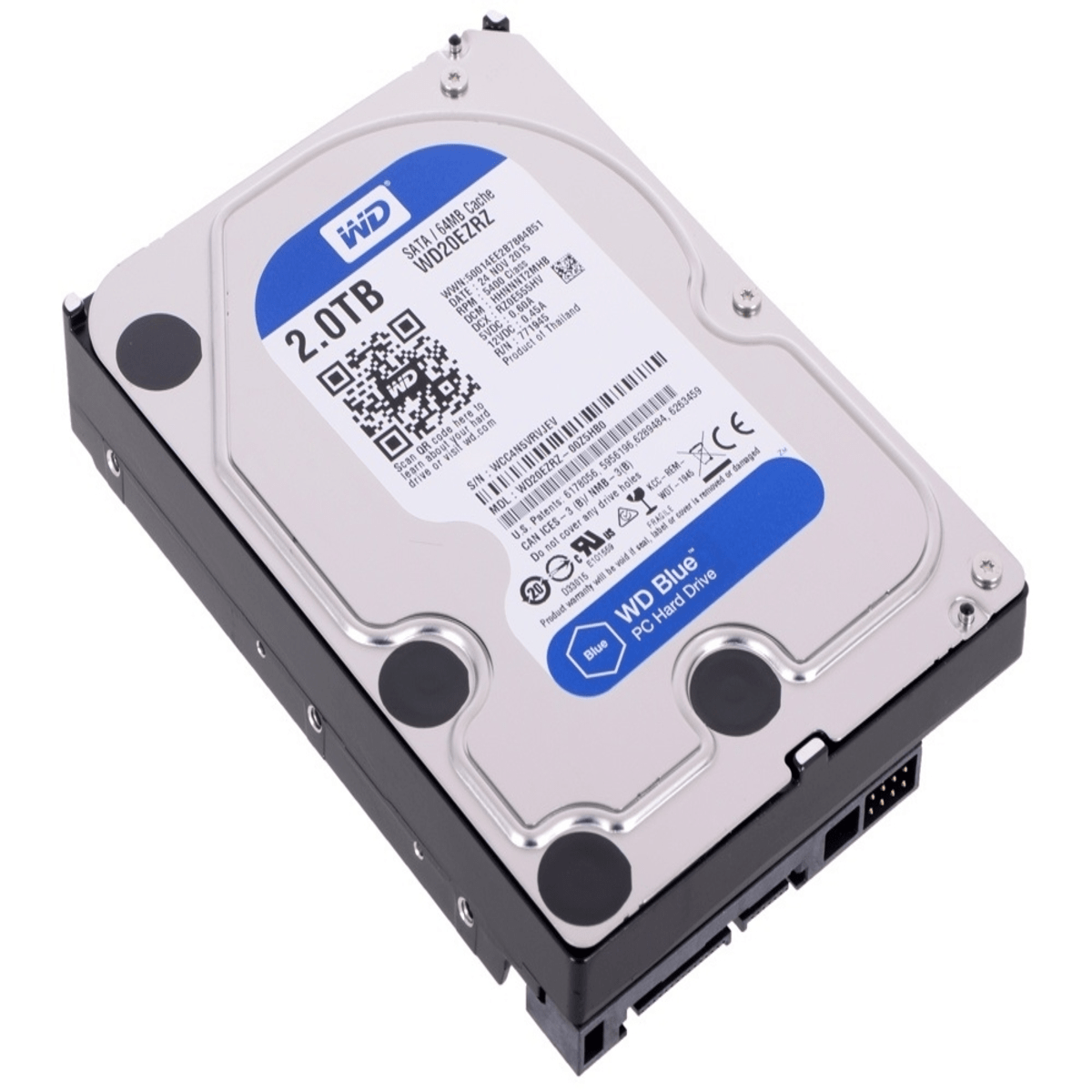 2TB DESKTOP HARD DISK WD - Image 1