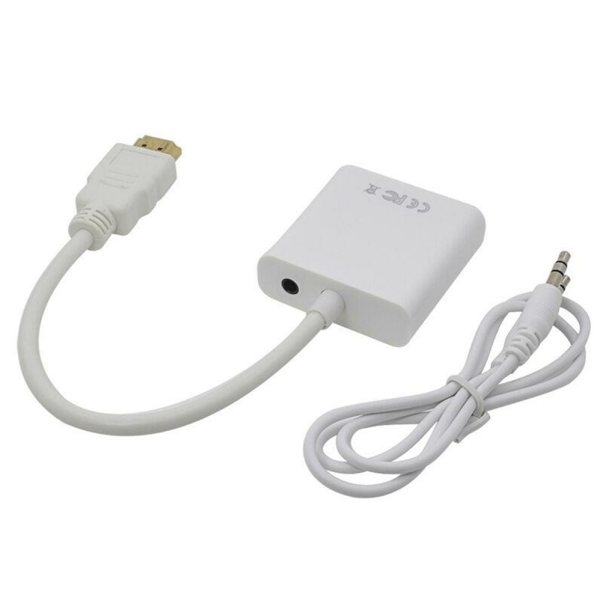 HDMI TO VGA CONVERTOR WITH AUDIO CABLE - Image 1