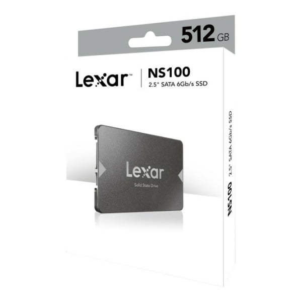 Lexar® 512GB SSD NS100 2.5 SATA
