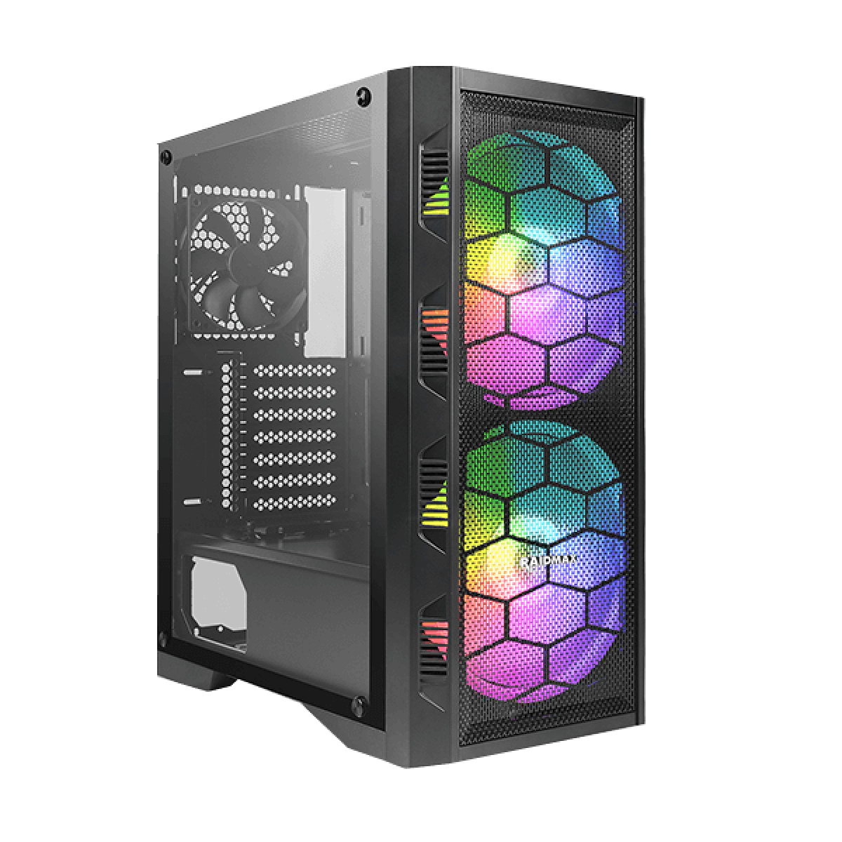 RAIDMAX X616 RGB GAMING CASE X616TBF - Image 1