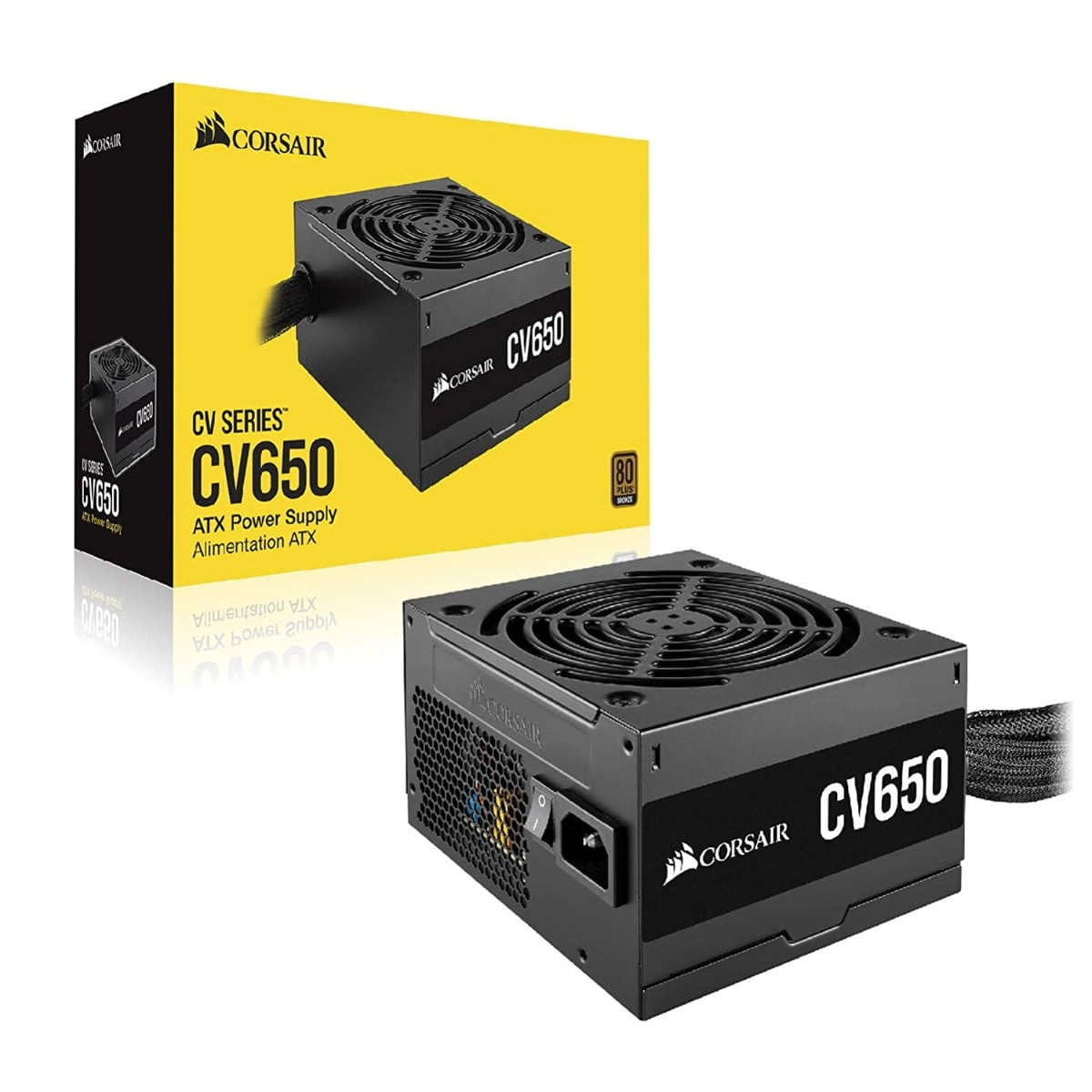 POWER SUPPLY CORSAIR CV650 80 PLUS BRONZE - Image 1
