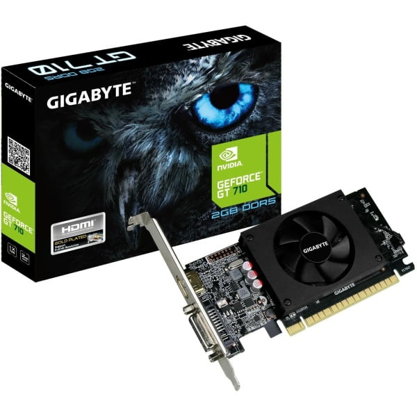 VGA NVIDA GEFORCE GT 710 - 2GB DDR 3 GIGABYTE