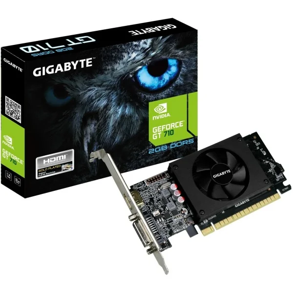 VGA NVIDA GEFORCE GT 710 - 2GB DDR 3 GIGABYTE