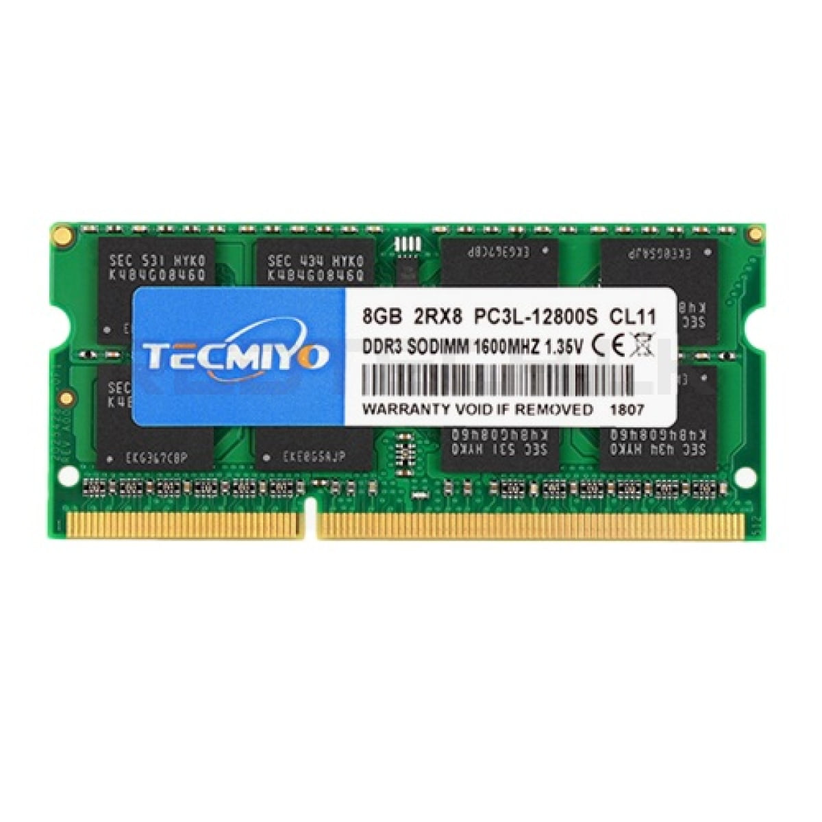 TECMIO DDR3L 8GB 1600MHz 1.35V Laptop RAM - Image 1
