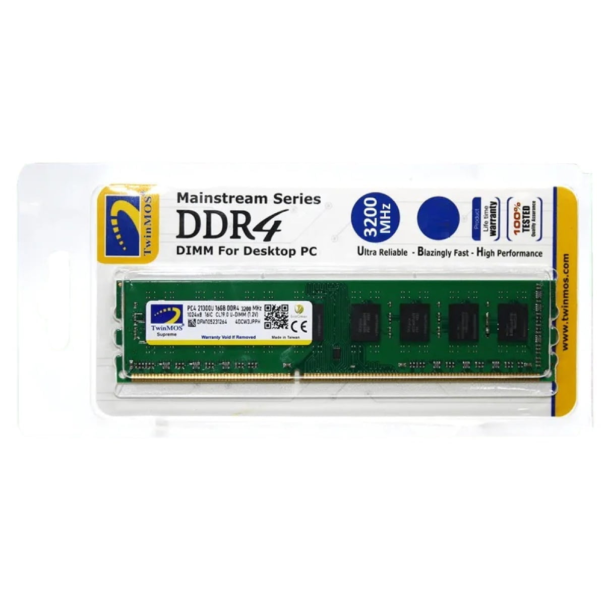 TWINMOS DDR4 8GB 3200MHZ DESKTOP RAM - Image 1