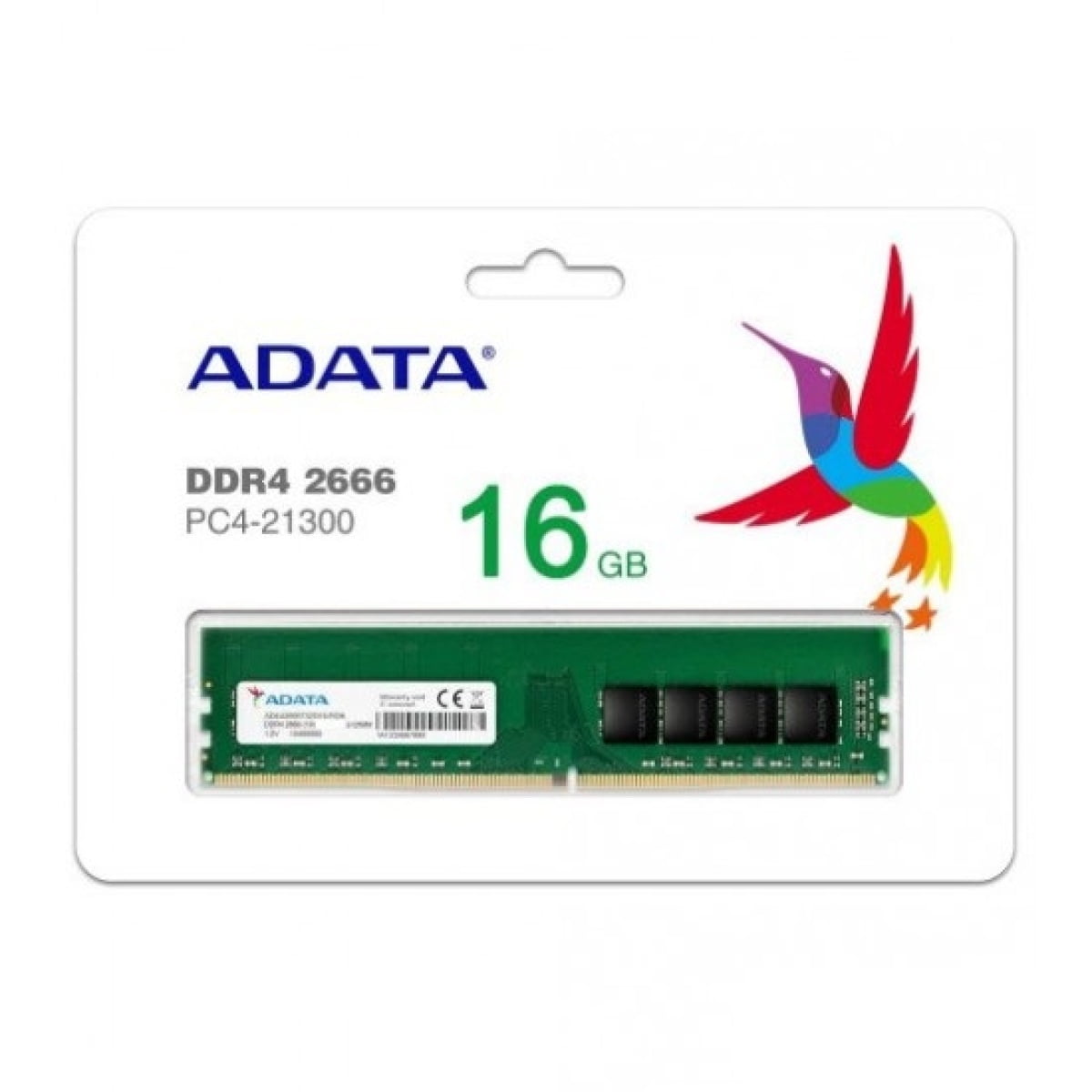 ADATA 16GB D4 2666 SPEED DESKTOP RAM - Image 1
