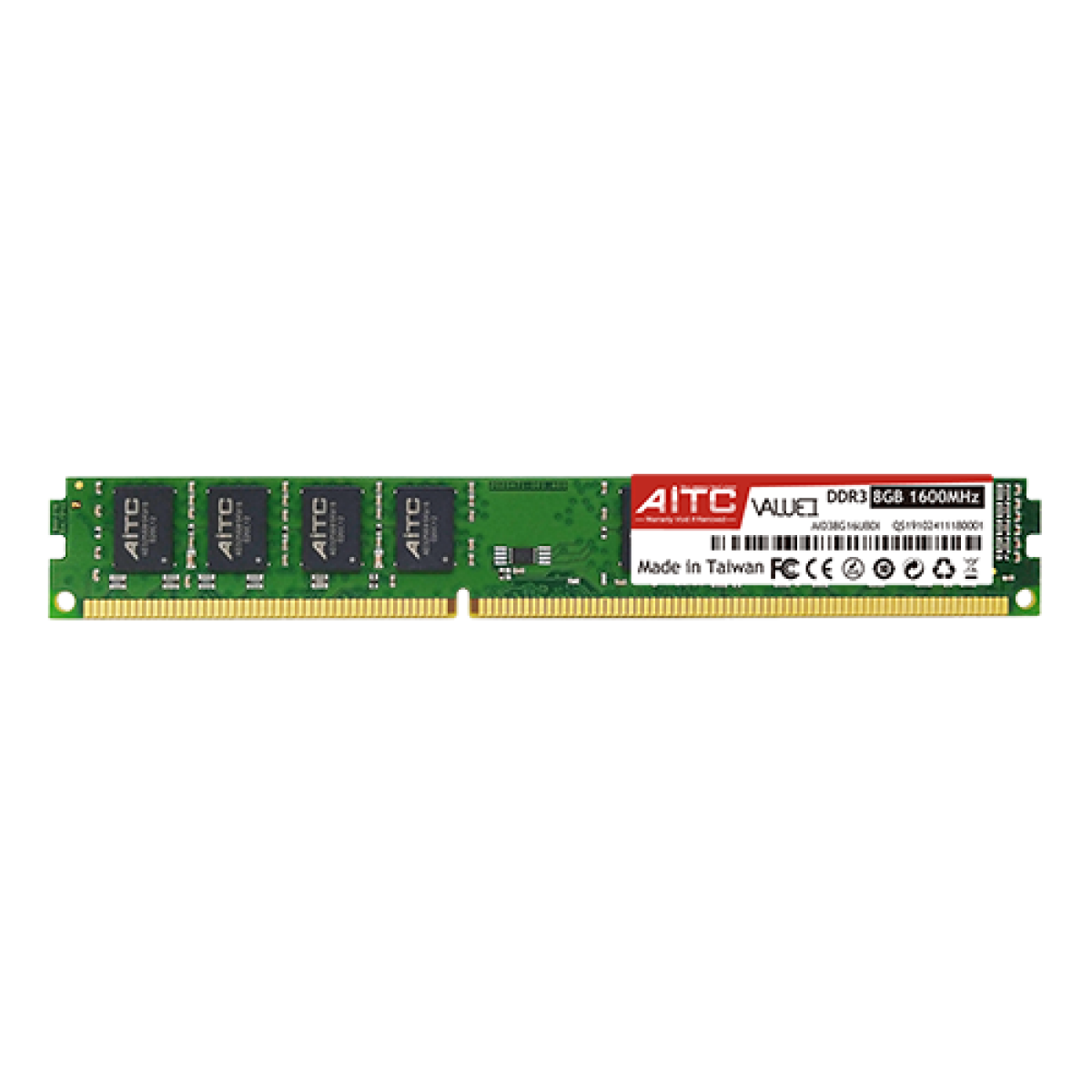 AITC 8GB DDR3  DESKTOP RAM - Image 1