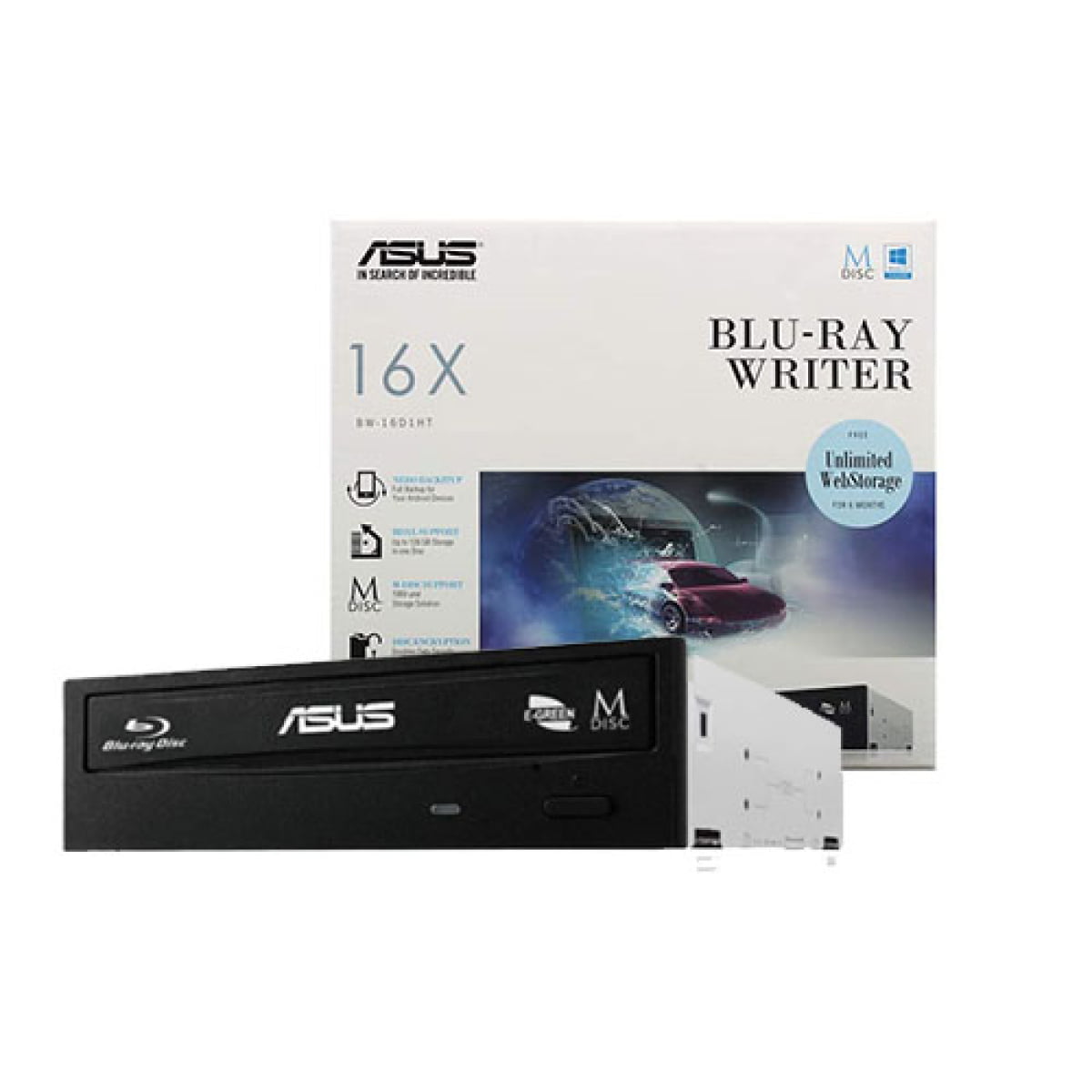 ASUS BW-16D1HT PRO BLUERAY - Image 1