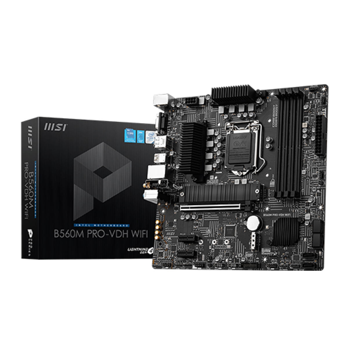 MSI B560M PRO-VDH WIFI MOTHER BOARD 911-7D18-010 - Image 1