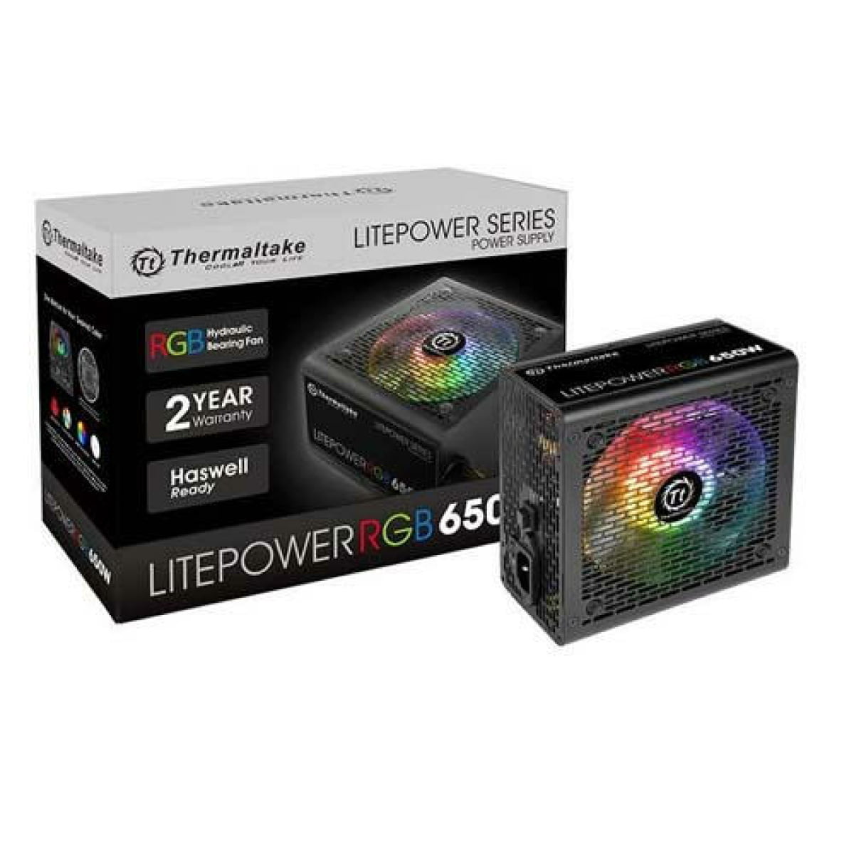 THERMALTAKE LITE POWER RGB 650W POWERSUPPLY - Image 1