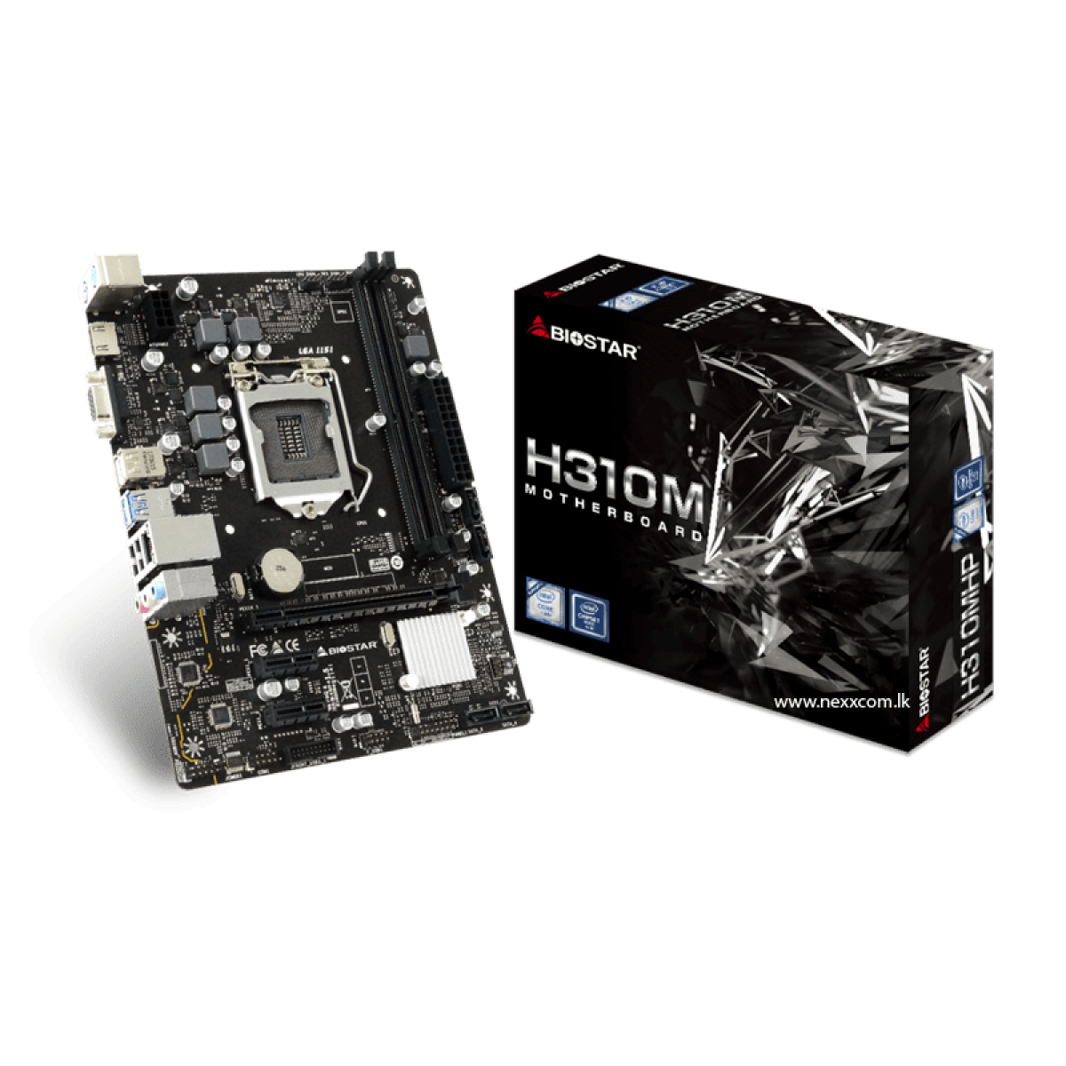 BIOSTAR H310MHP MOTHERBOARD  3.0 VER7.1 - Image 1