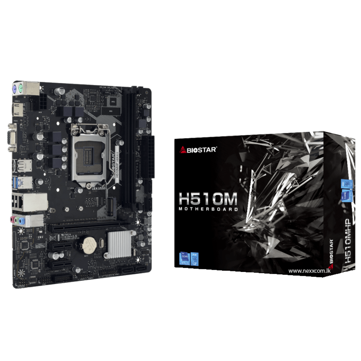 BIOSTAR H510 MHP MOTHERBOARD - Image 1