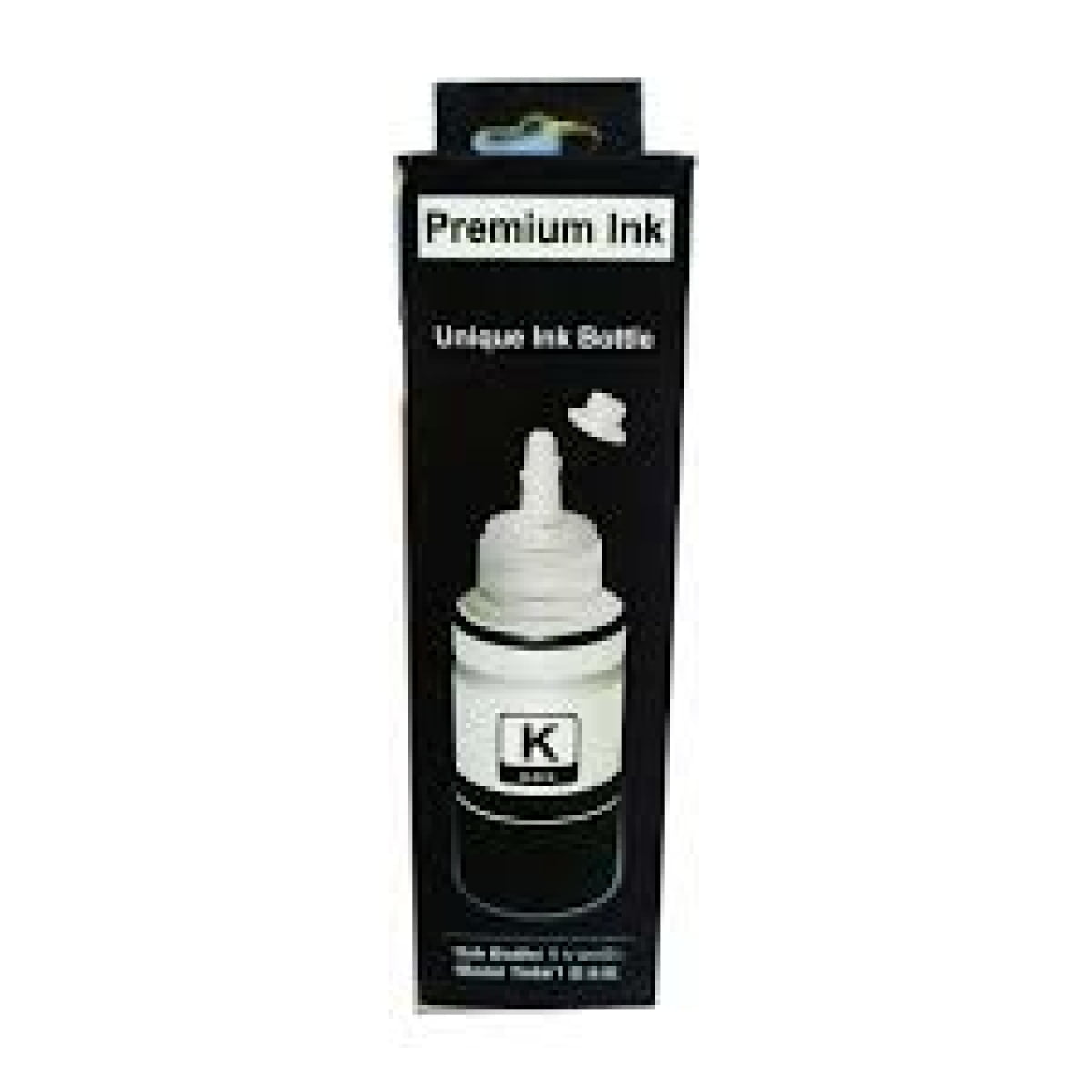 PREMIUM  70ML BLACK INK BOTTLE - Image 1
