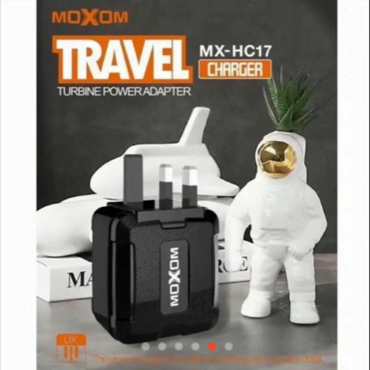PHONE CHAGER MOXOM LED MX-HC17 - Image 1