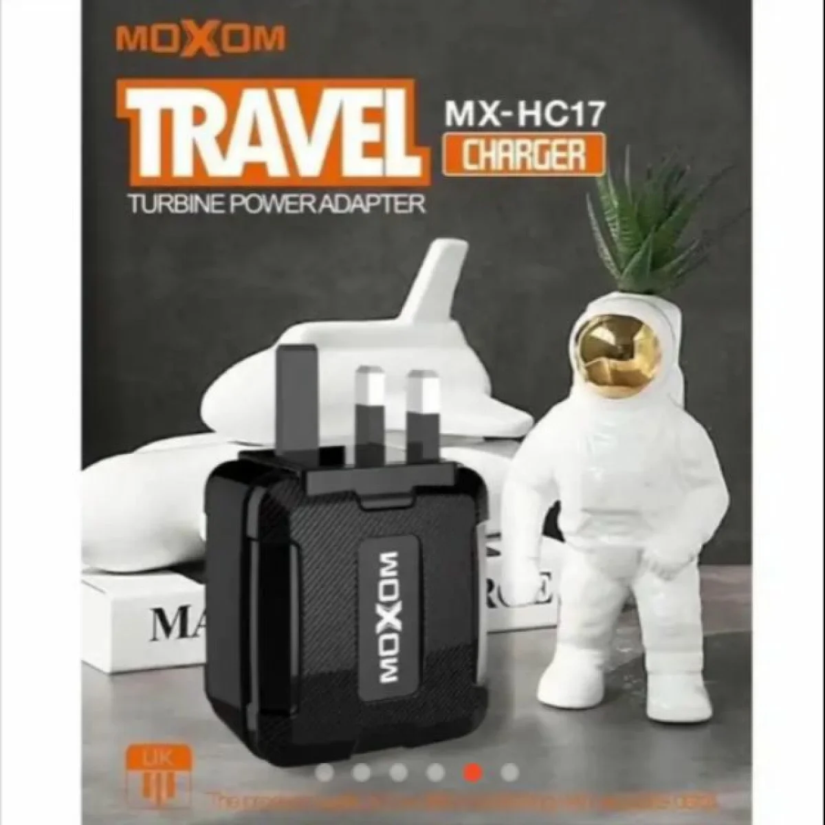 PHONE CHAGER MOXOM LED MX-HC17 - Image 1