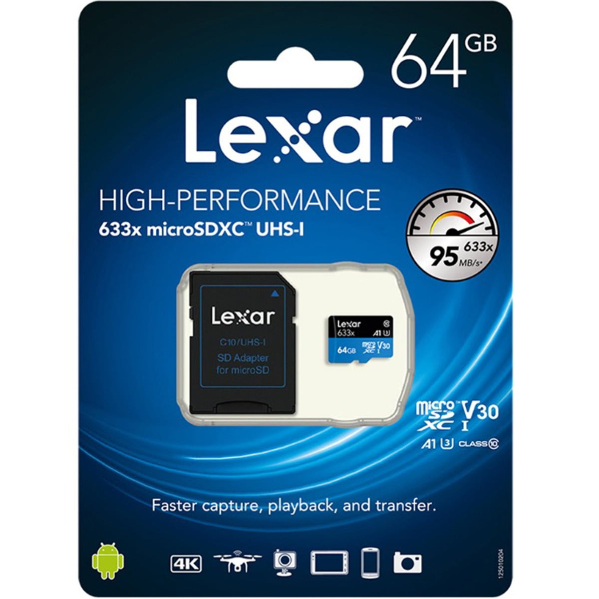 Memory Card MICRO SD 64GB Lexar - Image 1