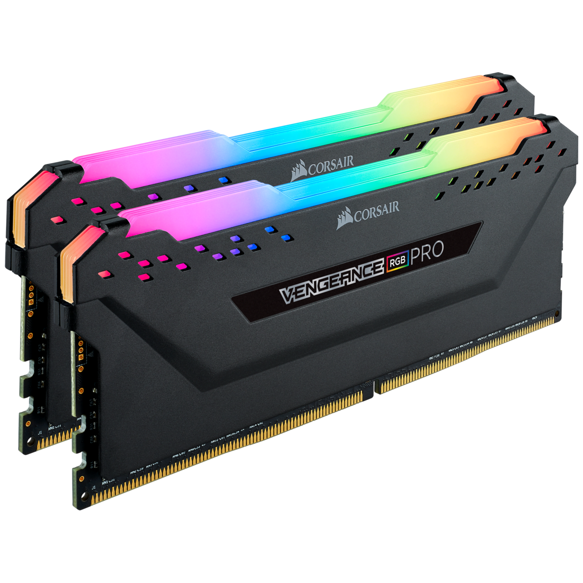 CORSAIR VENGEANCE RGB PRO 16GB(8X2) DDR4 3600MHZ MEMORY CMW16GX4M2D3600C18 - Image 1