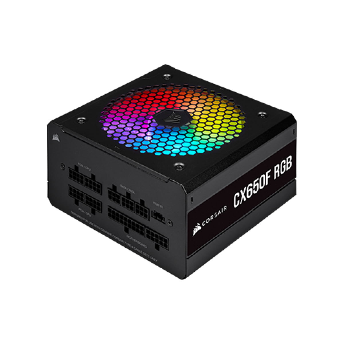 CORSAIR CX650F RGB 650W 80+ BRONZE POWER SUPPLY - Image 1
