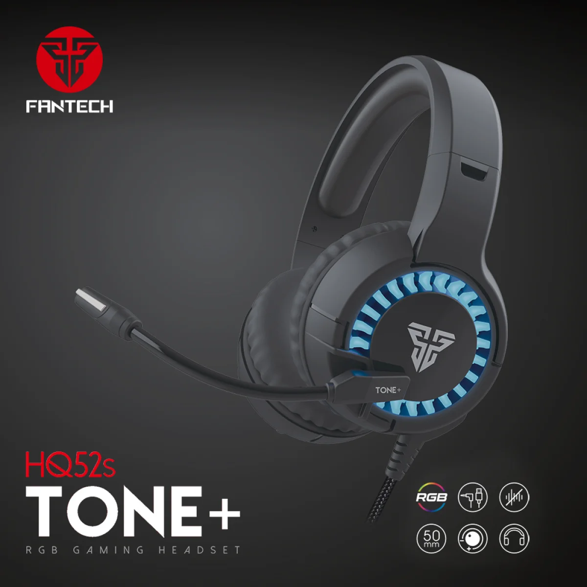 Fantech HQ52 Tone Gaming Headset - Image 1