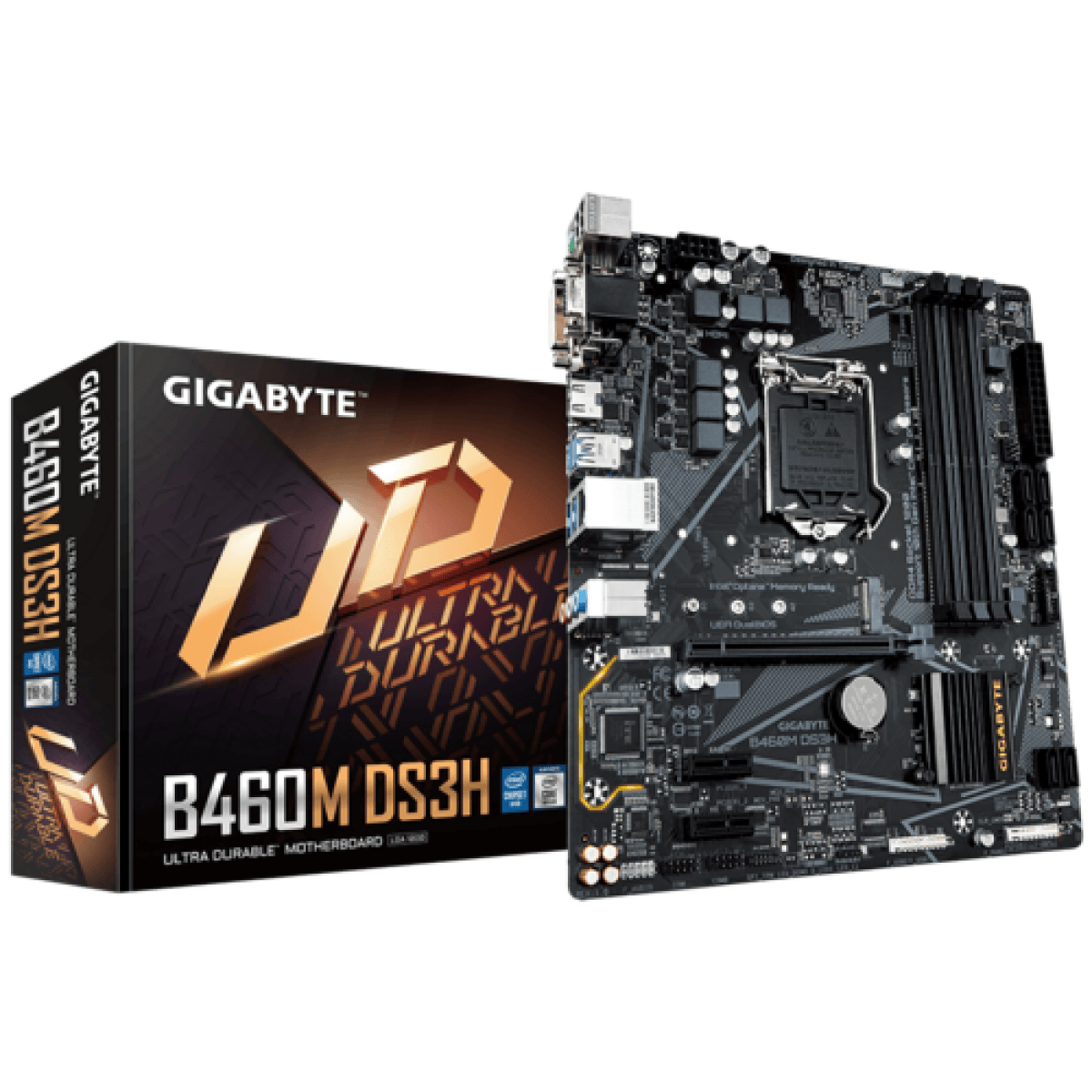 GAMING B460M DS3H 1.0 GIGABYTE MOTHER BOARD - Image 1