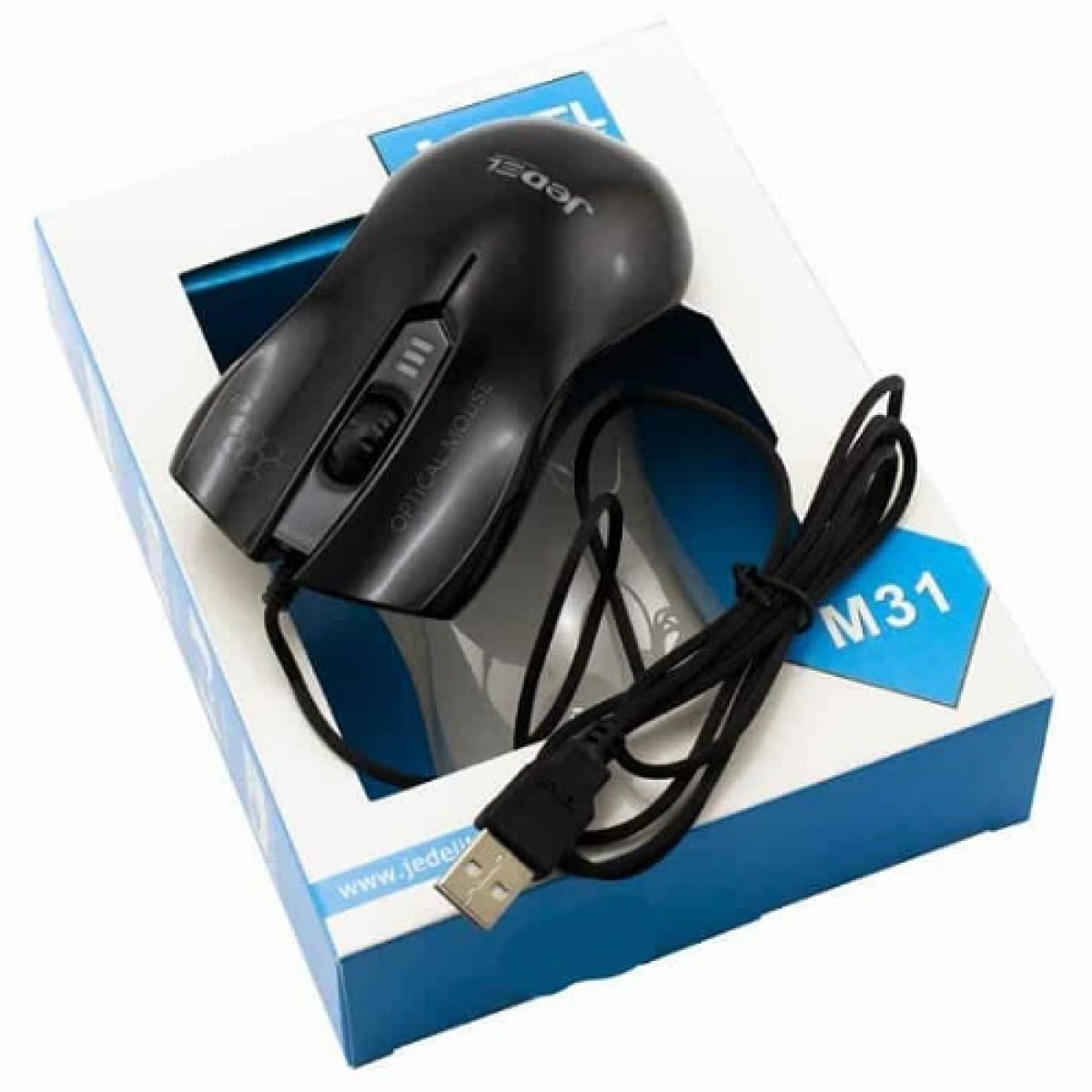 JEDEL M31 GAMING MOUSE WITH RGB - Image 1