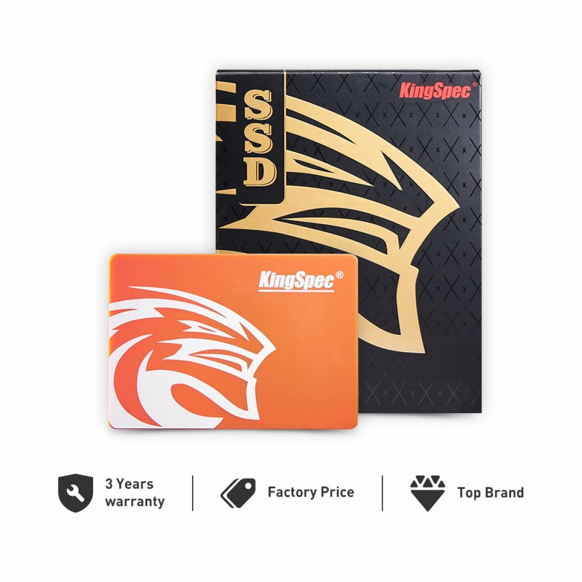 KINGSPEC 480GB SATA3 SSD (2.5") - Image 1
