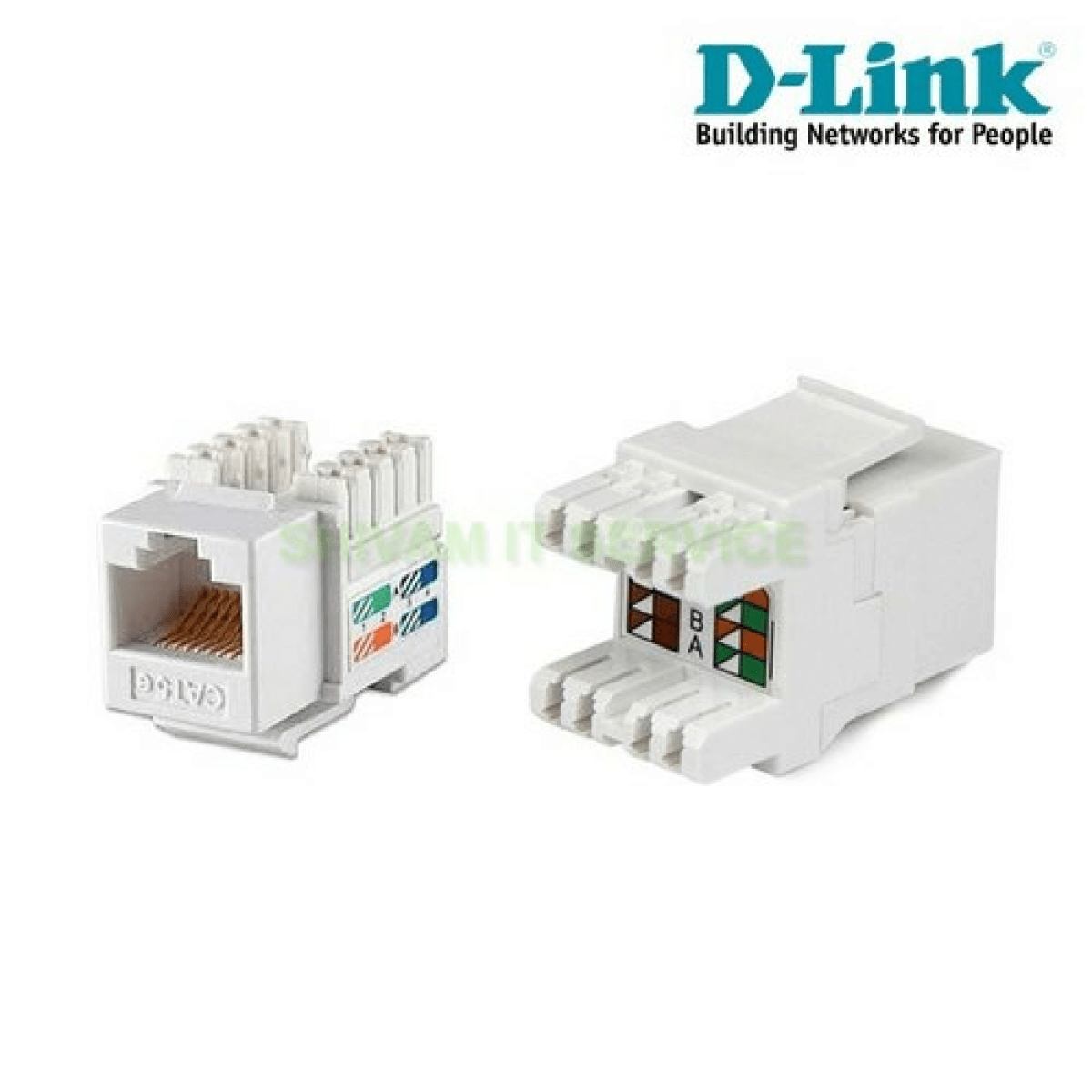 D-LINK CAT.6  KEYSTONE JACK - Image 1