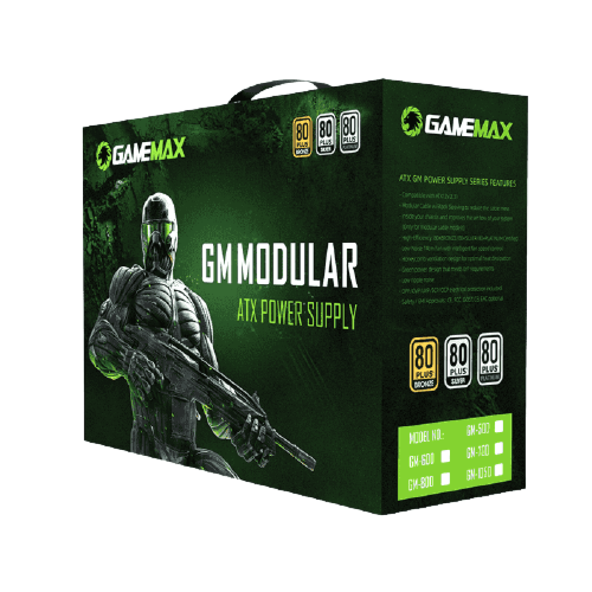 GAMEMAX GM-600 POWER SUPPLY - Image 1