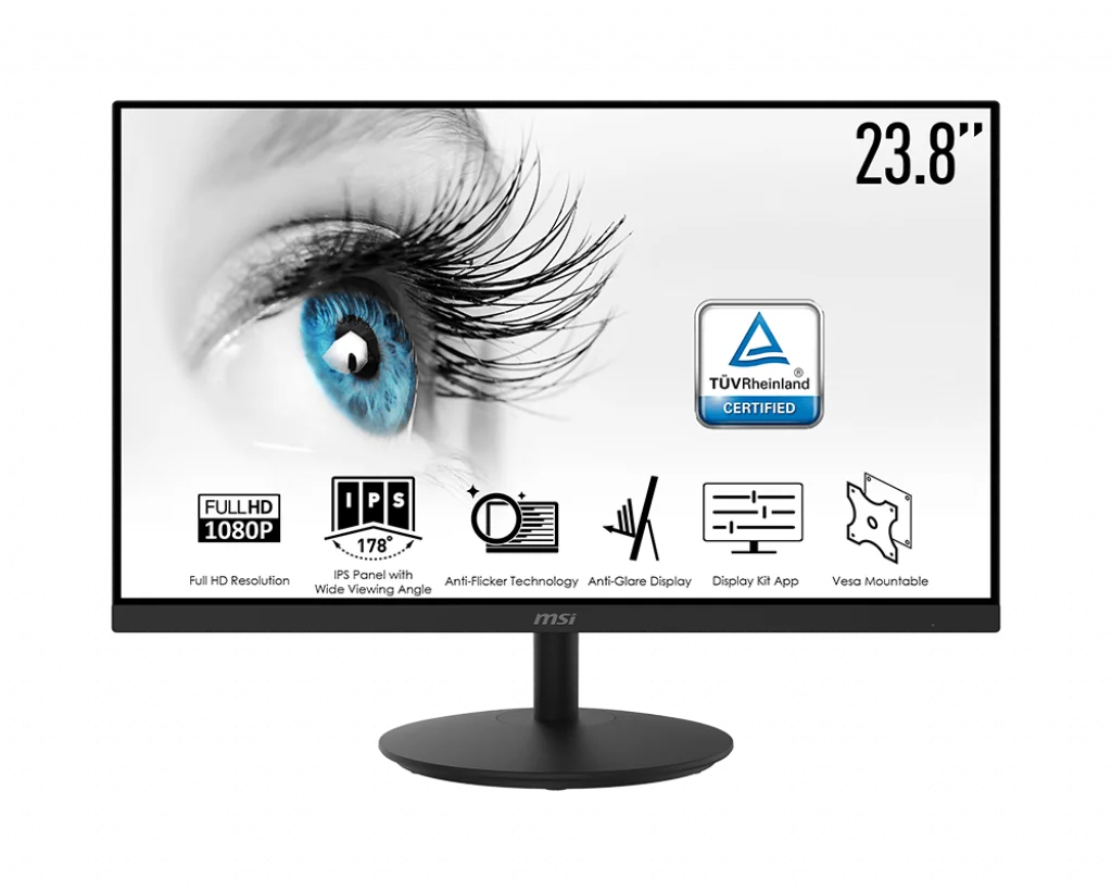 MSI MP242-24INCH FHD 75HZ EYECARE MONITOR - Image 1