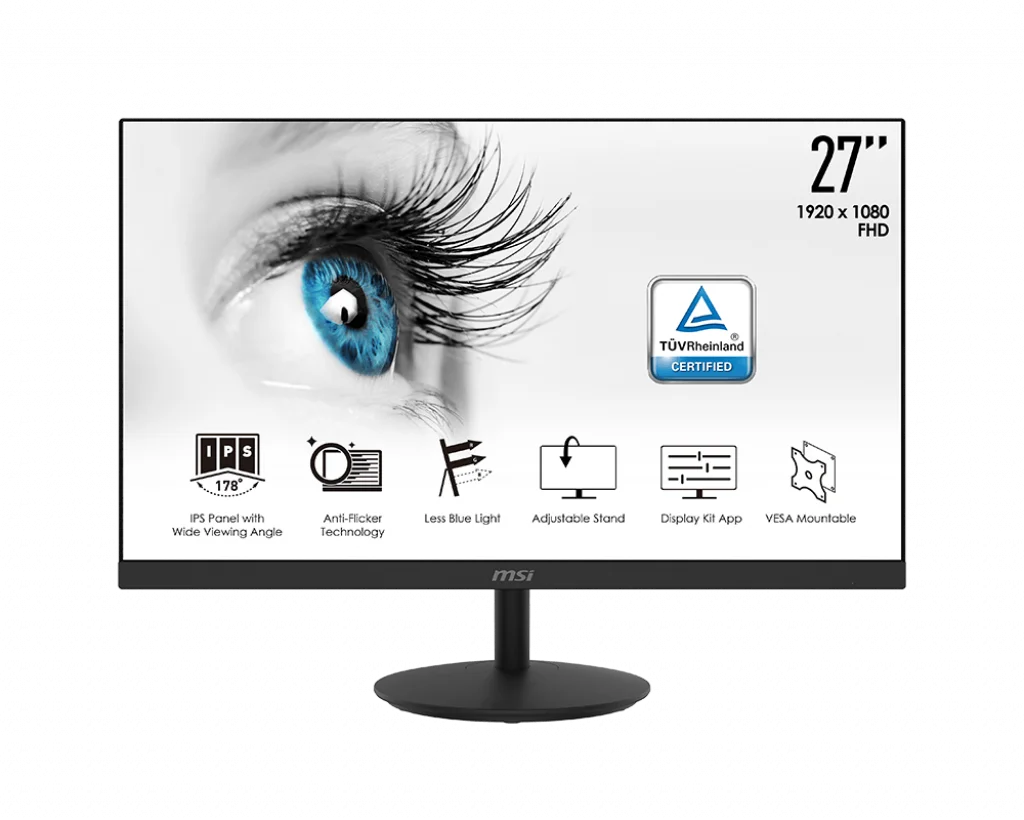 MSI PRO MP271 FHD 60HZ GAMING MONITOR Suhadha Computer Center