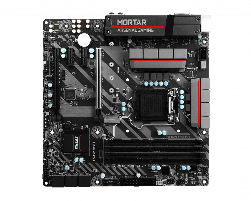 MSI B250M MOTOR USED  MOTHERBOARD - Image 1