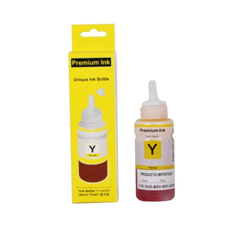 qaq PREMIUM INK BOTTLE 70ML YELLOW - Image 1