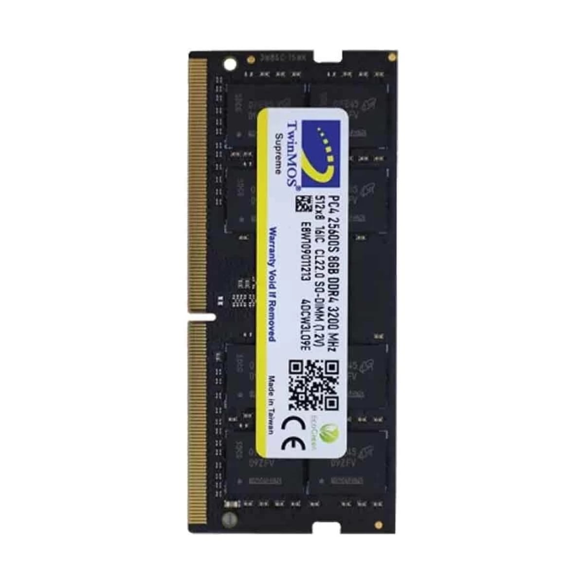 TWINMOS 8GB DDR4 3200MHz LAPTOP RAM - Image 1
