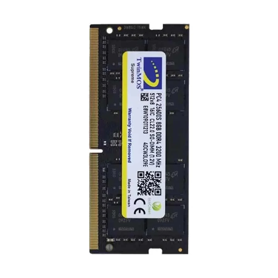 TWINMOS 8GB DDR4 3200MHz LAPTOP RAM - Image 1