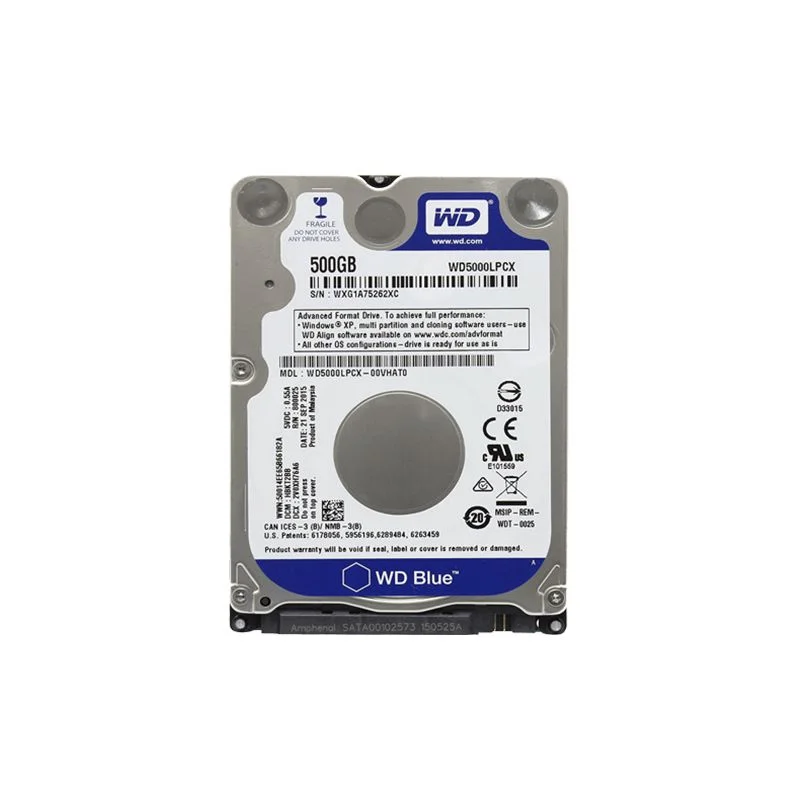 LAPTOP HARD DISK 500GB WD - Image 1