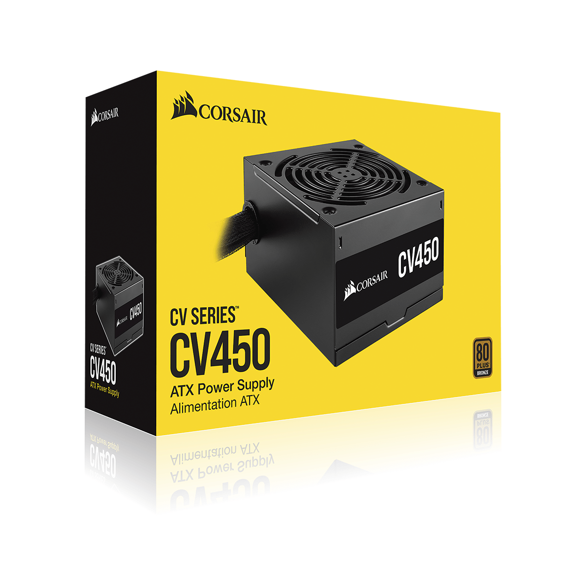 CV450 80 PLUS CORSAIR POWER SUPPLY - Image 1