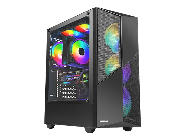 RAIDMAX X627 ARGB GAMING CASE X627 - Image 1