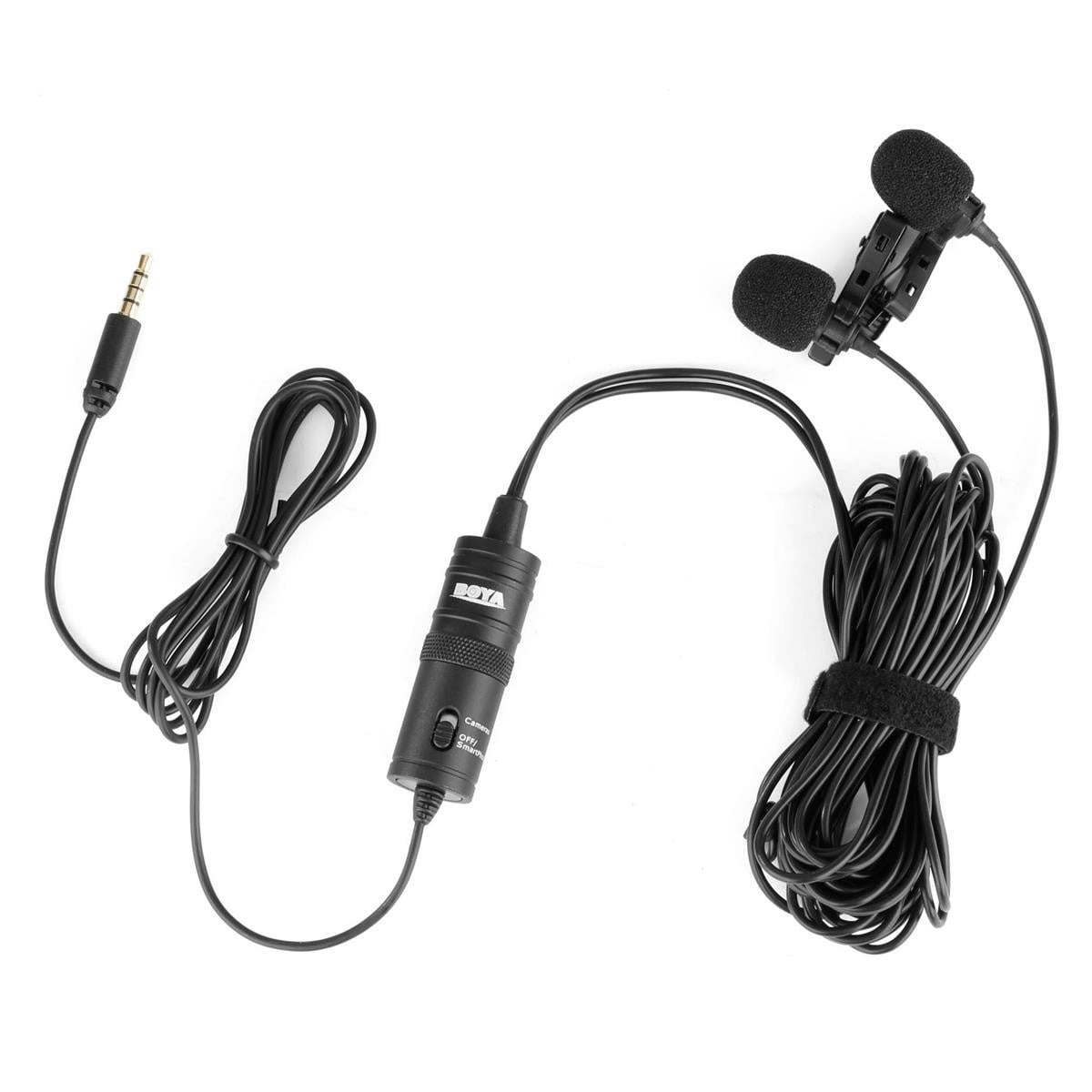 BOYA BY-M1DM DUAL OMNI DIRECTIONAL MIC - Image 1