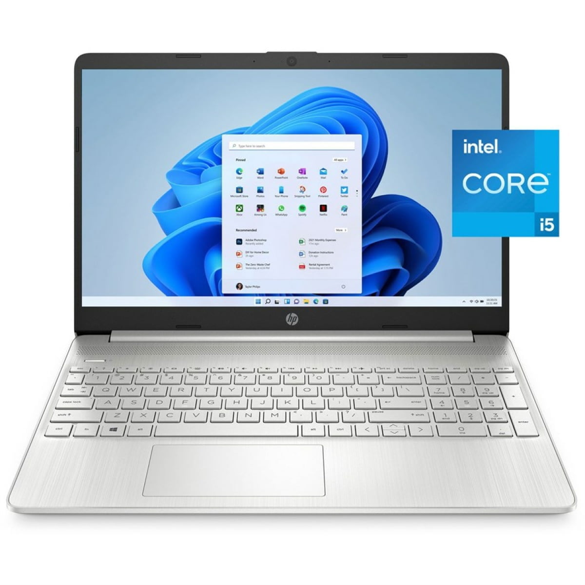 HP DY2095WM INTEL CORE I5- 1135G7/11TH GEN/8GB/256GB/15.6 FHD LED/WIN11 LAPTOP - Image 1