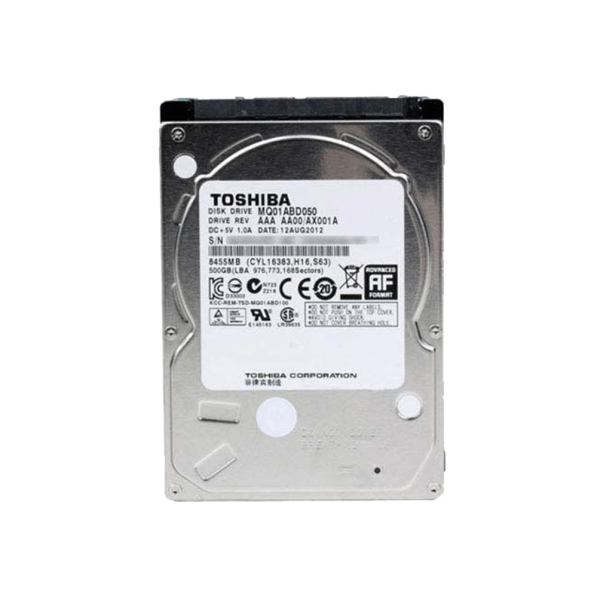 TOSHIBA LAPTOP HARD DISK(BRAND NEW) - Image 1