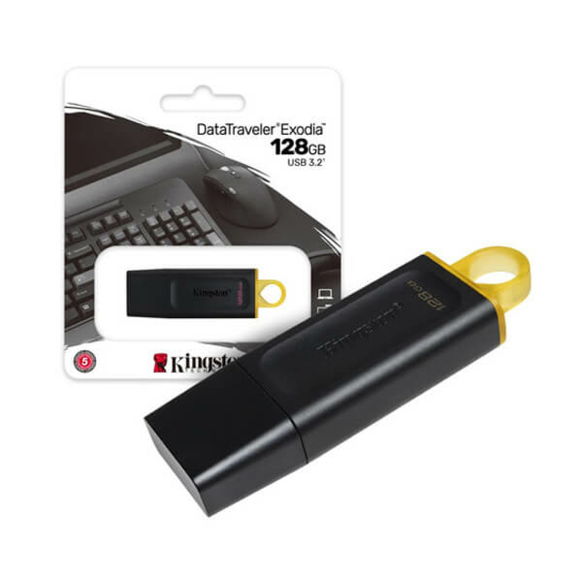 KINGSTON  EXODIA 128GB PENDRIVE - Image 1