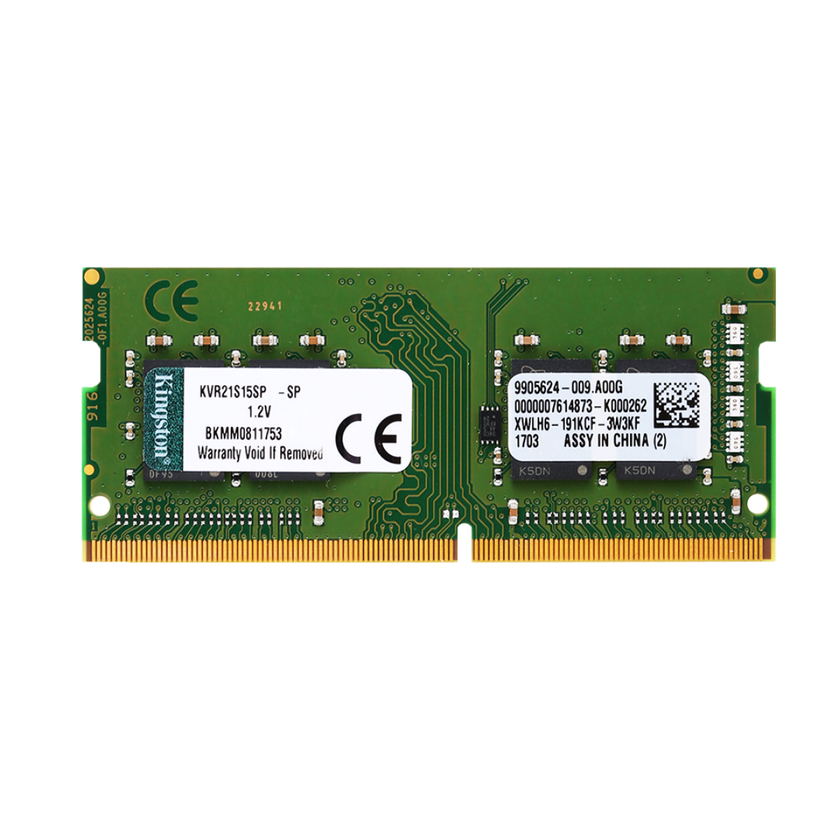 kingston KVR32S22S8/16  DDR4 16GB 3200MHz Laptop Ram - Image 1