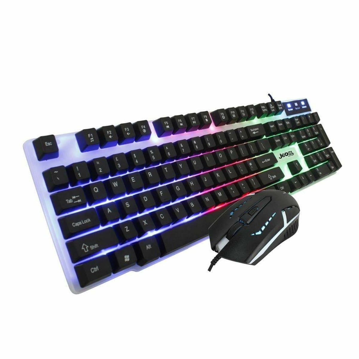 JEDEL GK-100+ MOUSE & KEYBOARD GAMING COMBO - Image 1