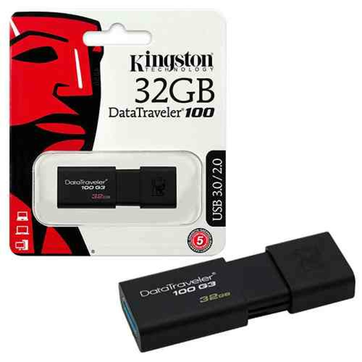 PENDRIVE 32 GB 3.0 KINGSTON - Image 1