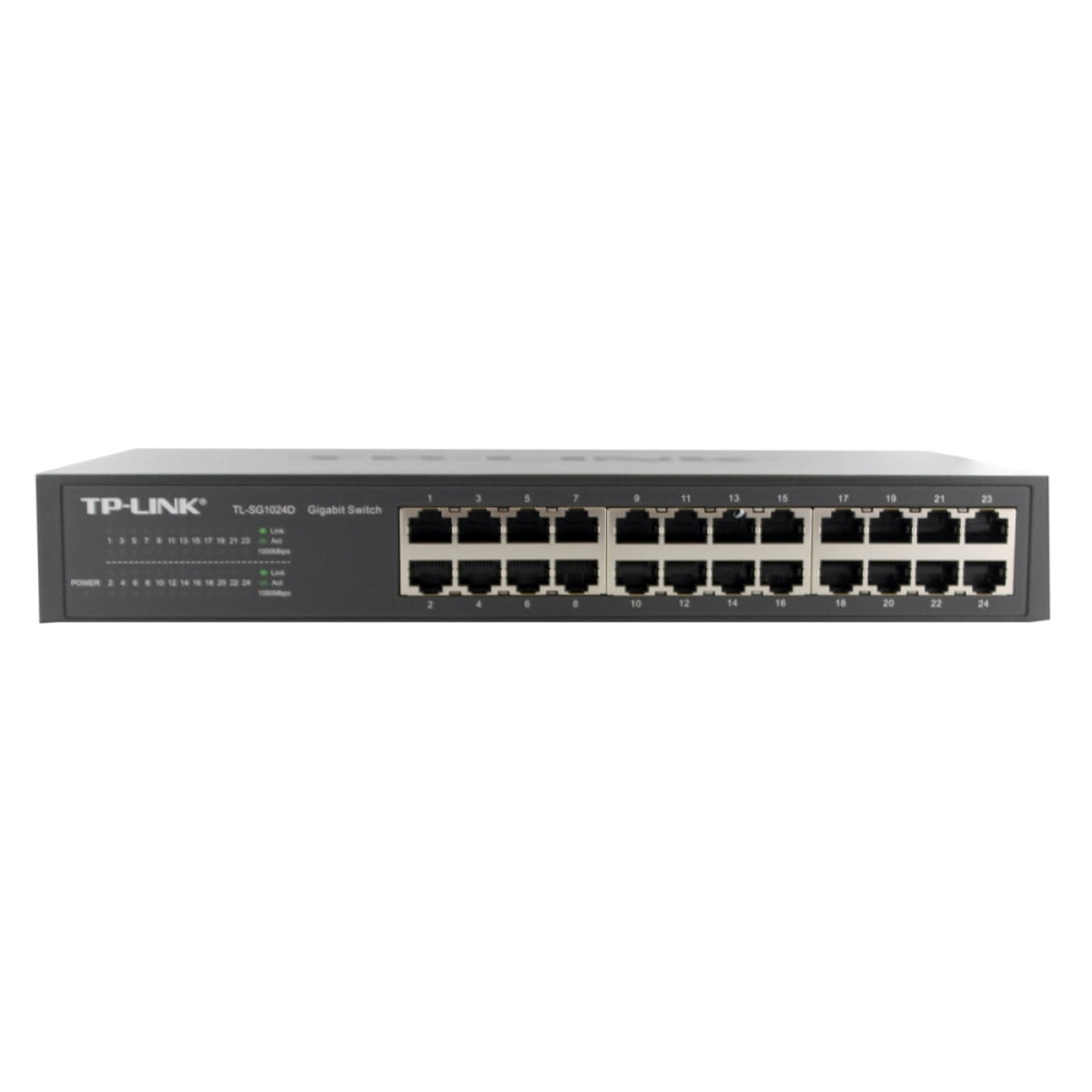 TPLINK TL-SG1024D 24 PORT RACKMOUNTABLE SWITCH - Image 1