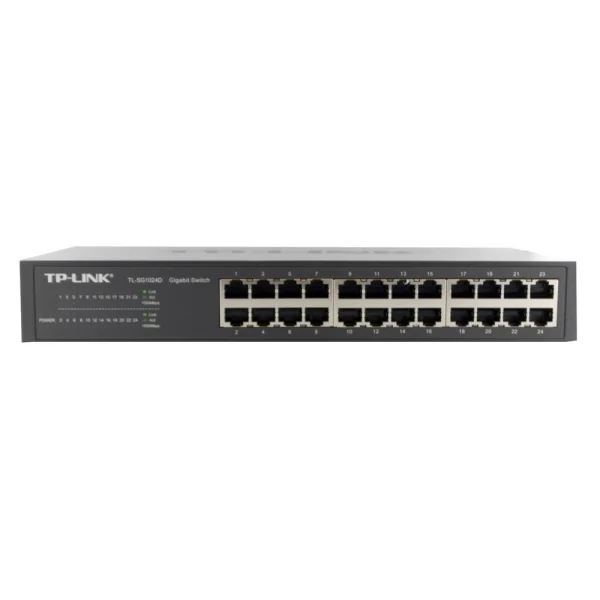 TPLINK TL-SG1024D 24 PORT RACKMOUNTABLE SWITCH