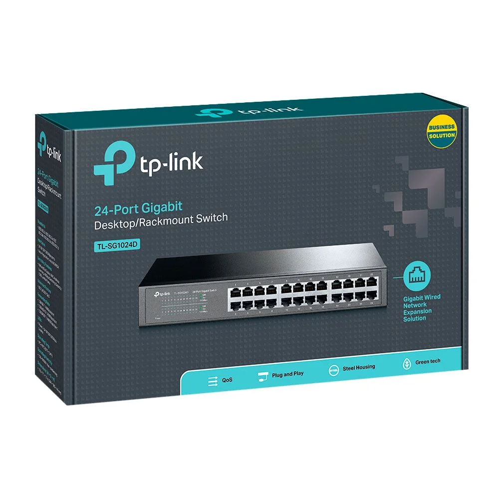 367374_276162_03_package_zoom TPLINK TL-SG1024D 24 PORT RACKMOUNTABLE SWITCH - Image 3